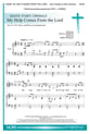 My Help Comes from the Lord SATB choral sheet music cover
